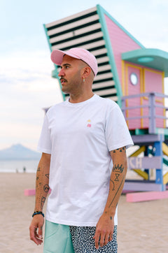 Antonyo Marest x Trendsplant Art Hut T-shirt Wit