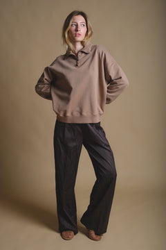 Zip Sweater Caribou Bruin