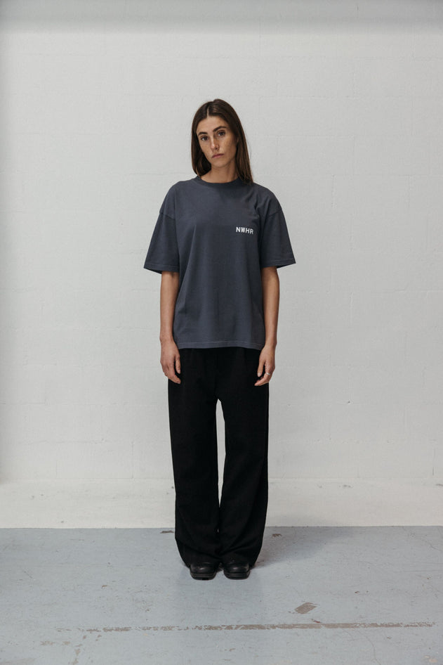 NWHR Basic T-Shirt Washed Black