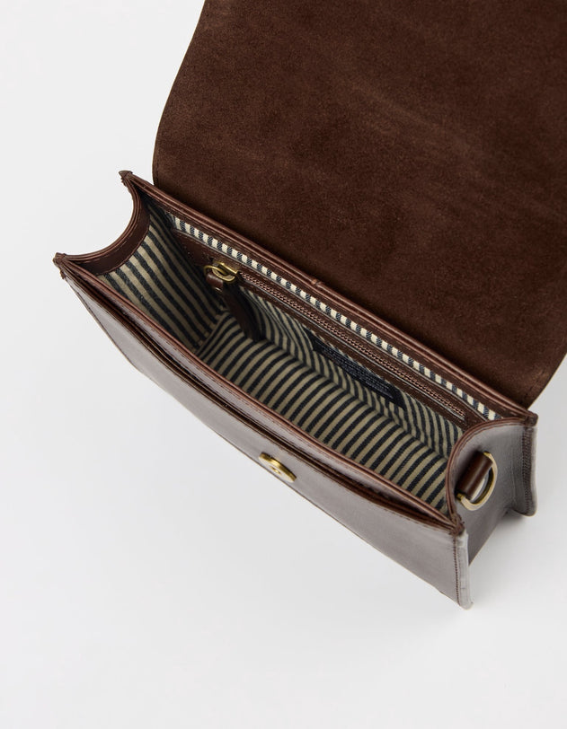 Audrey Mini Tas Chocoladebruin