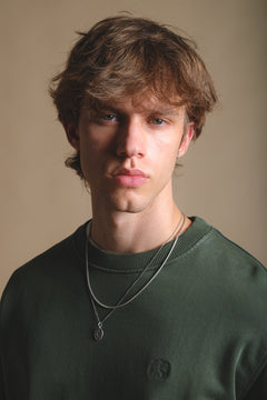 Essential Garment Heavyweight Sweater Kombu Green