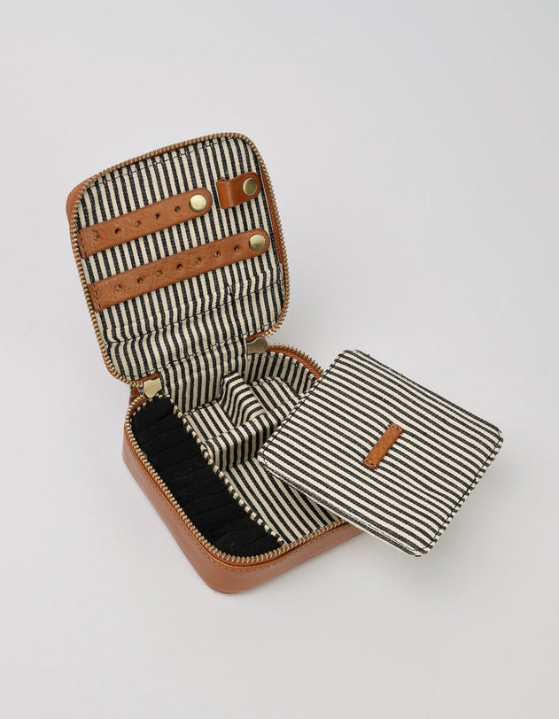 Jewelry Box Tas Cognac