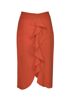 Najah Linnen Rok Oranje