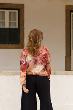 Casual Chic Print Shirt Renée