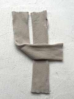 Finnö Wrist Warmers Wood Grey