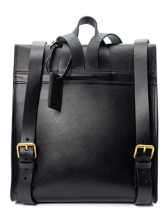 Leather Backpack Artist Collection Cuoio Black