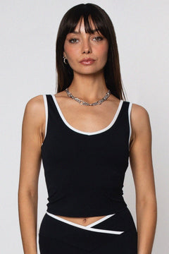 Ace Crop Top Black