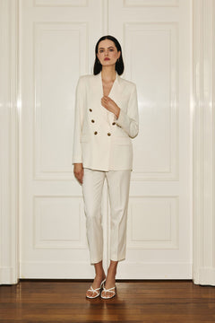 Cigarette Pants Ecru