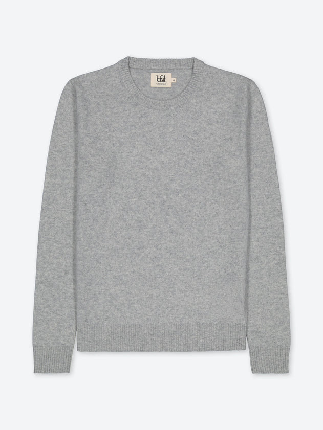 Adult Cashmere Sweater Grey