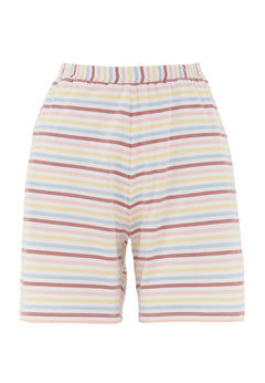 Aleexa Shorts Pyjama Set Light Blue/Multi Colour