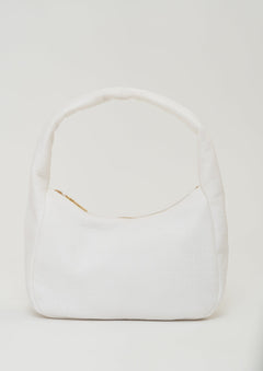 Pillow Shoulder Bag Mini White