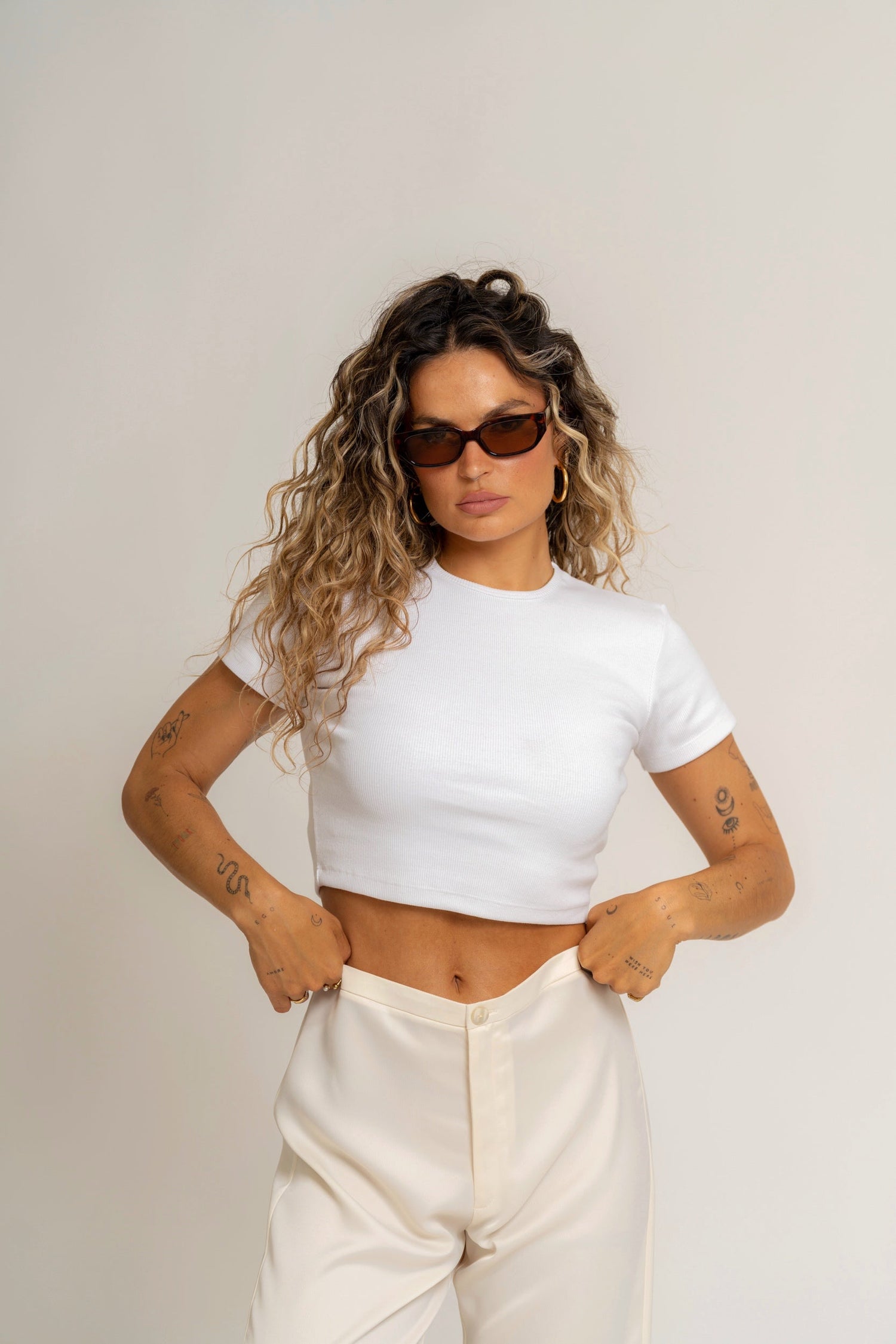 GS Cropped Top Wit