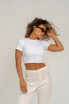 GS Cropped Top Wit
