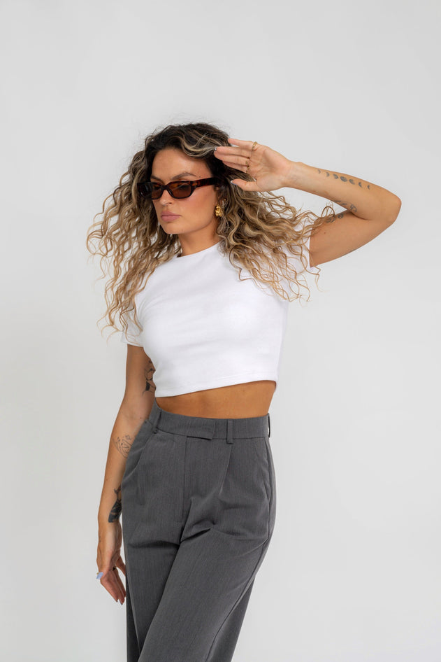 GS Cropped Top Wit