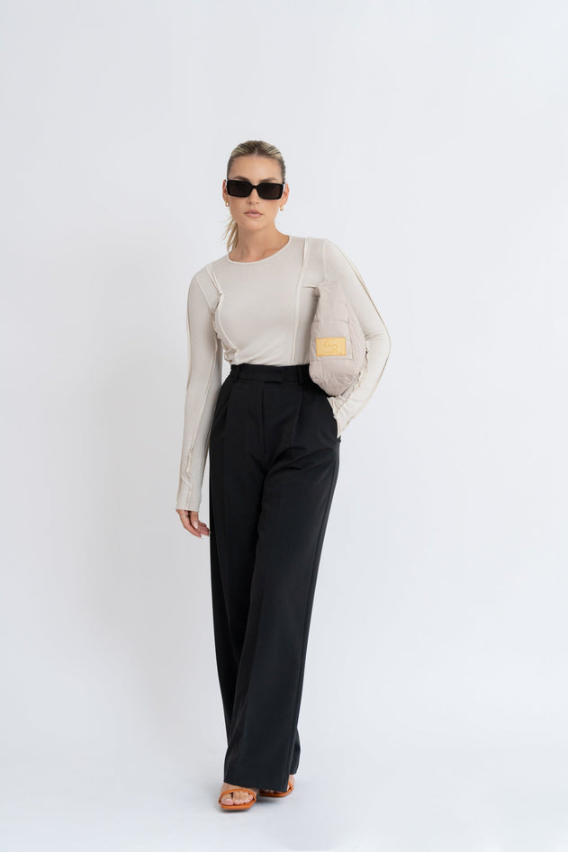 Jagger Tailored Trousers Black