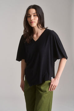 Aria Modal T-shirt Zwart