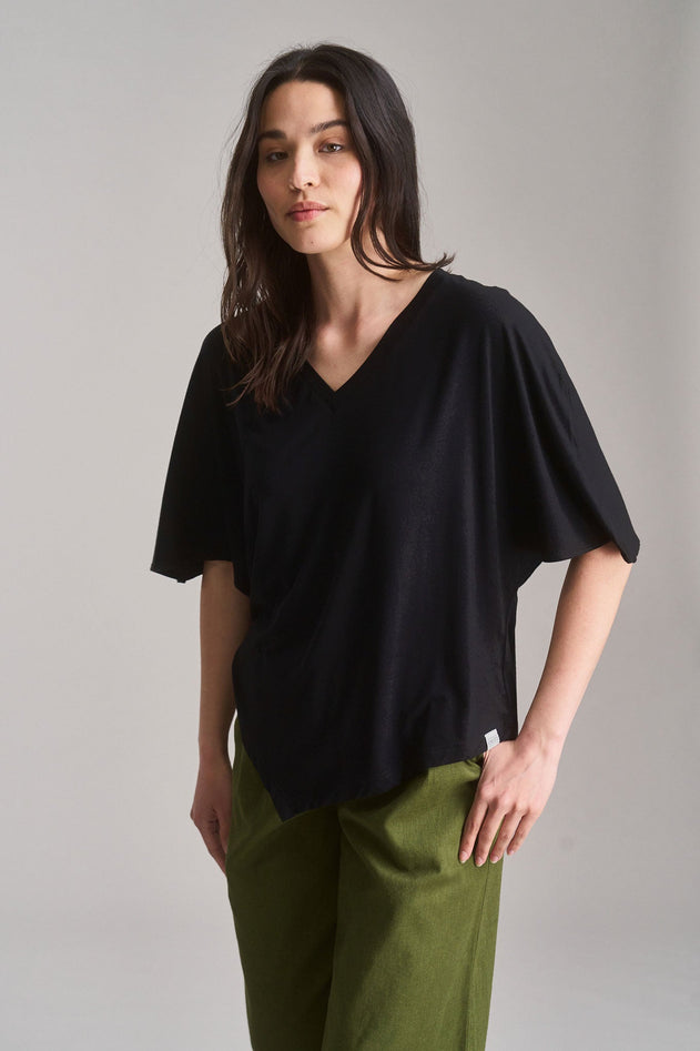 Aria Modal T-shirt Zwart