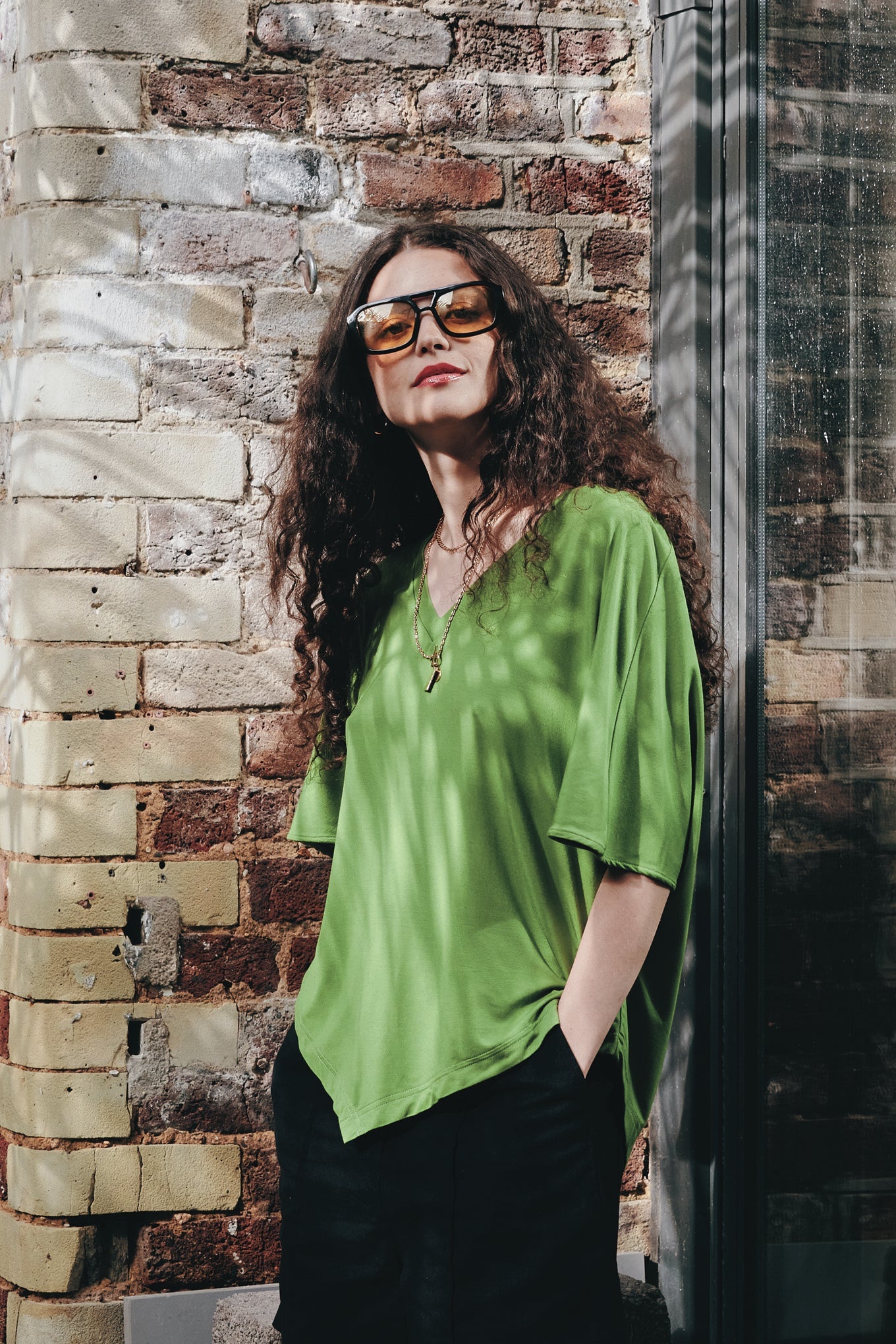 Aria Modal T-shirt Groen