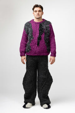 Flow Merino Alpaca Sweater Purple