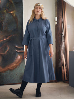 Ellie Twill Belt Vintage Indigo Blue