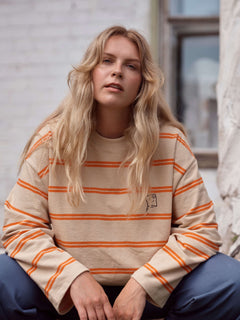 Striped Oversize Jacquard Shirt