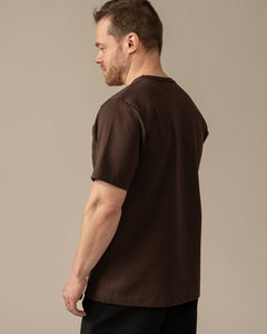 Ajaton T-Shirt Dark Brown