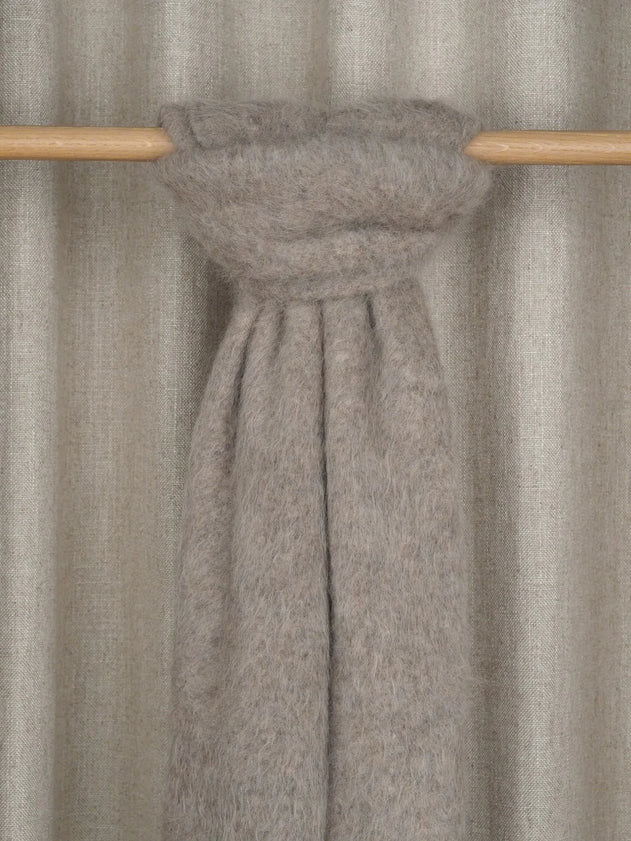 Alina Alpaca Blend Scarf Greige