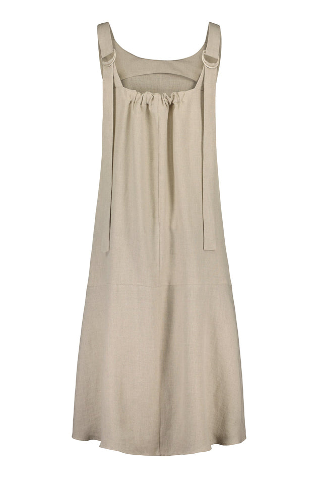 Almas Hemp Dress Beige