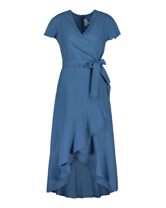 Annika Dress Bluestone Blue