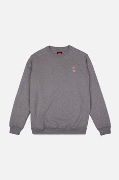 Heren Antonyo Marest x Trendsplant Art Hut Sweater Sport Grey