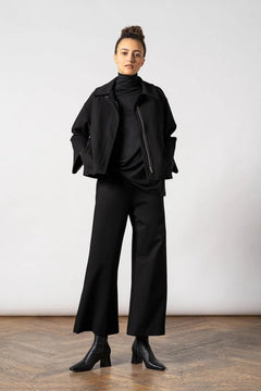 Lottie Wide Pants Black - RESIDUS - IVALO.COM