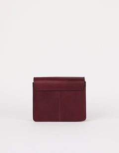 Audrey Mini Tas Donkerkersrood