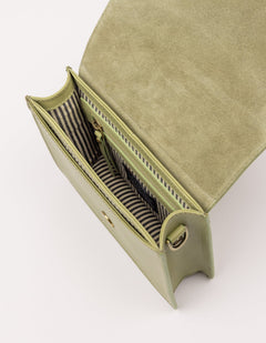 Audrey Mini Bag Classic Leather Tea Green