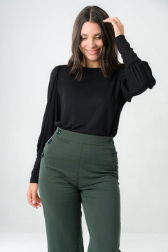 Freesia Blouse Black