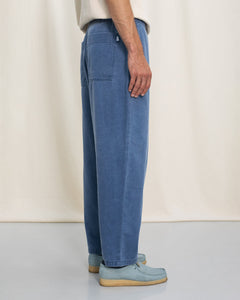 Recycled Denim Wide Pant Blue