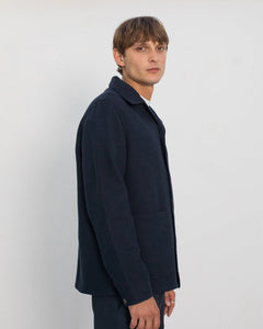 Waffle Field Shirt Navy