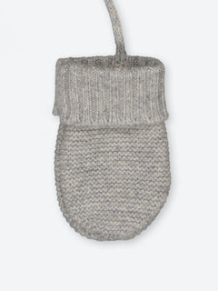 Baby's Cashmere Mittens Grey