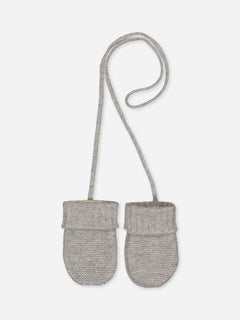 Baby's Cashmere Mittens Grey