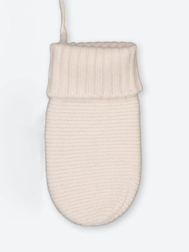 Baby's Cashmere Mittens Ivory