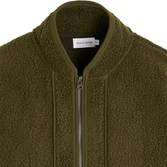 Goxo Fleece Jacket Olive