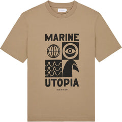 Marine Utopia T-shirt Sesame