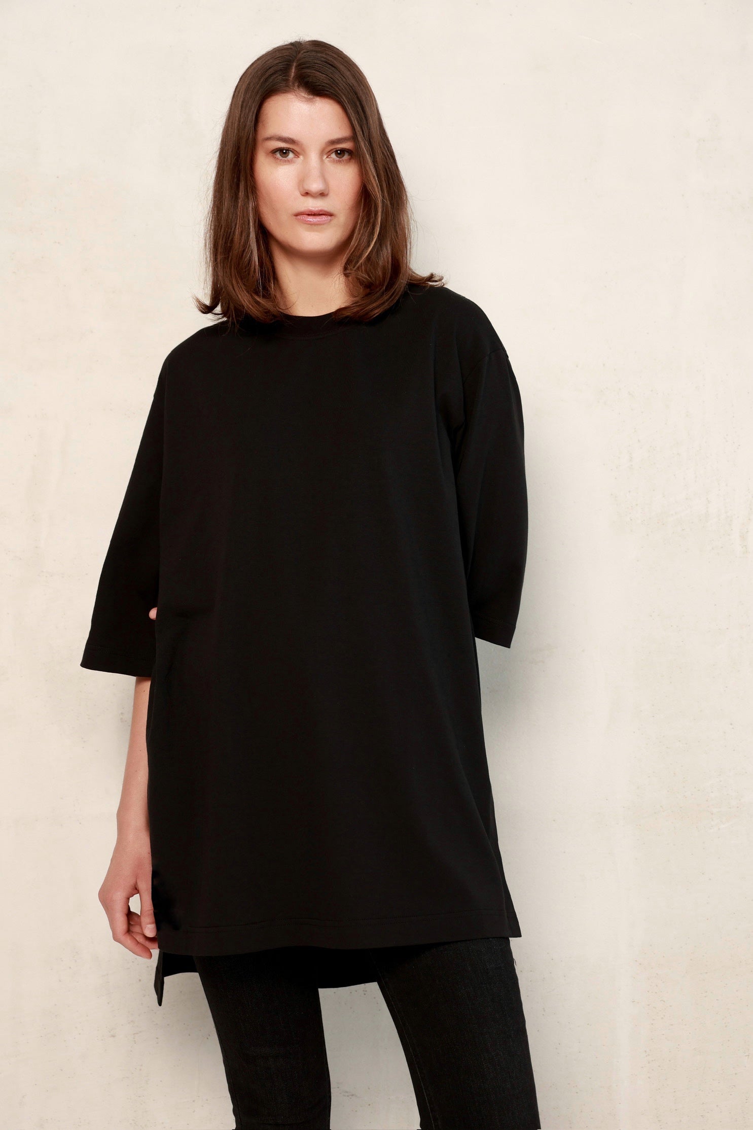 Ria Oversized T-shirt Zwart