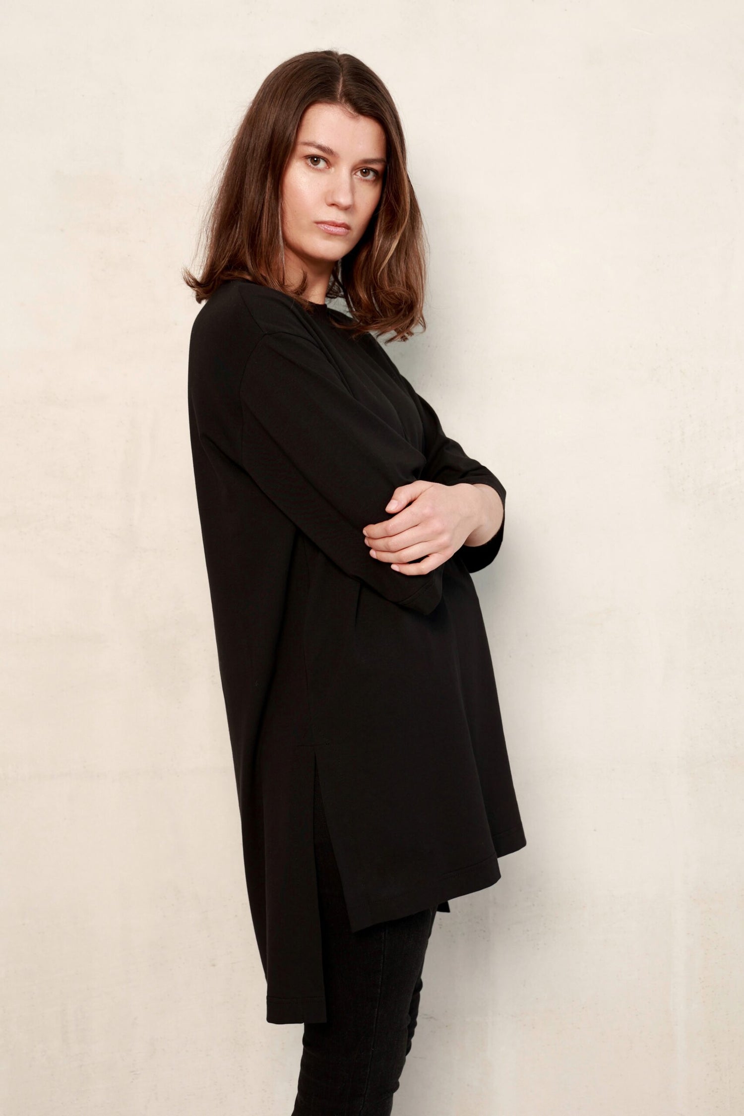 Ria Oversized T-shirt Zwart