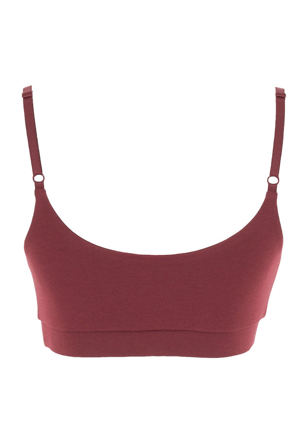 Beleen Bralette Bordeaux