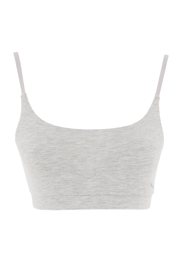 Beleen Bralette Grey Melange