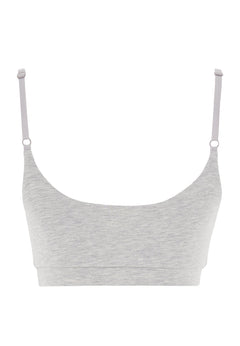 Beleen Bralette Grey Melange