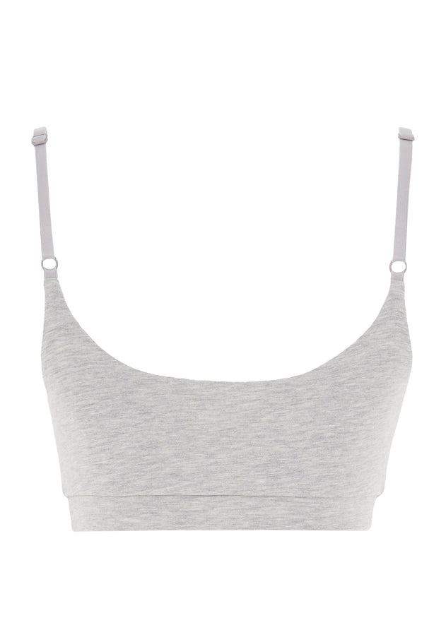 Beleen Bralette Grey Melange