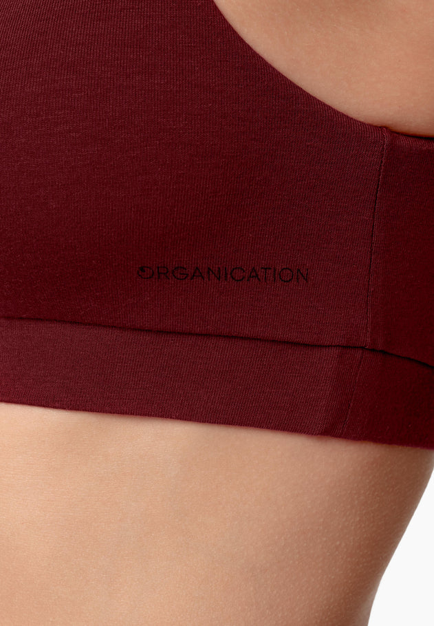 Beleen Bralette Bordeaux