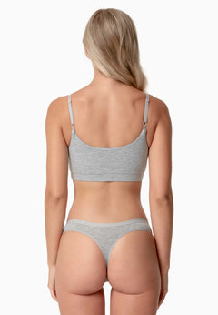 Beleen Bralette Grey Melange