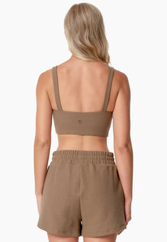 Bella Wafel Croptop Gravel